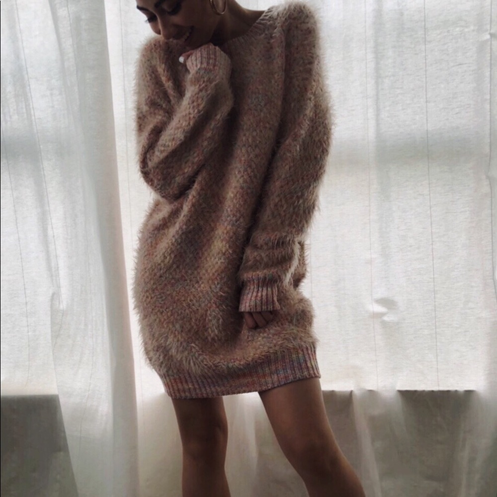 Oversized Plush Sweater